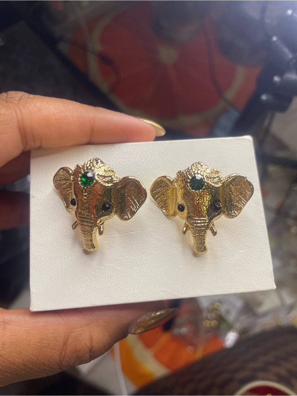 Stainless steel elephant 🐘 earrings